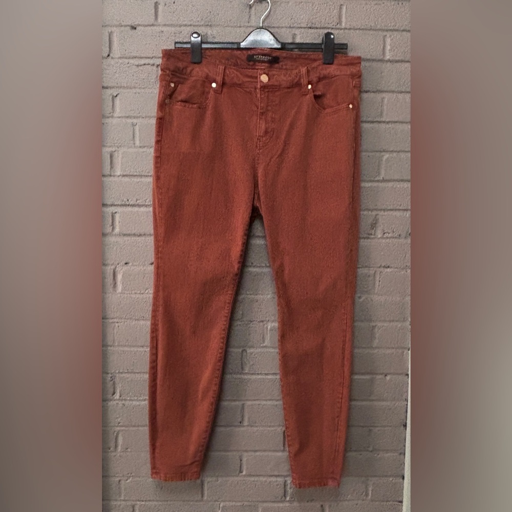 Liverpool rust brown skinny jeans 16W